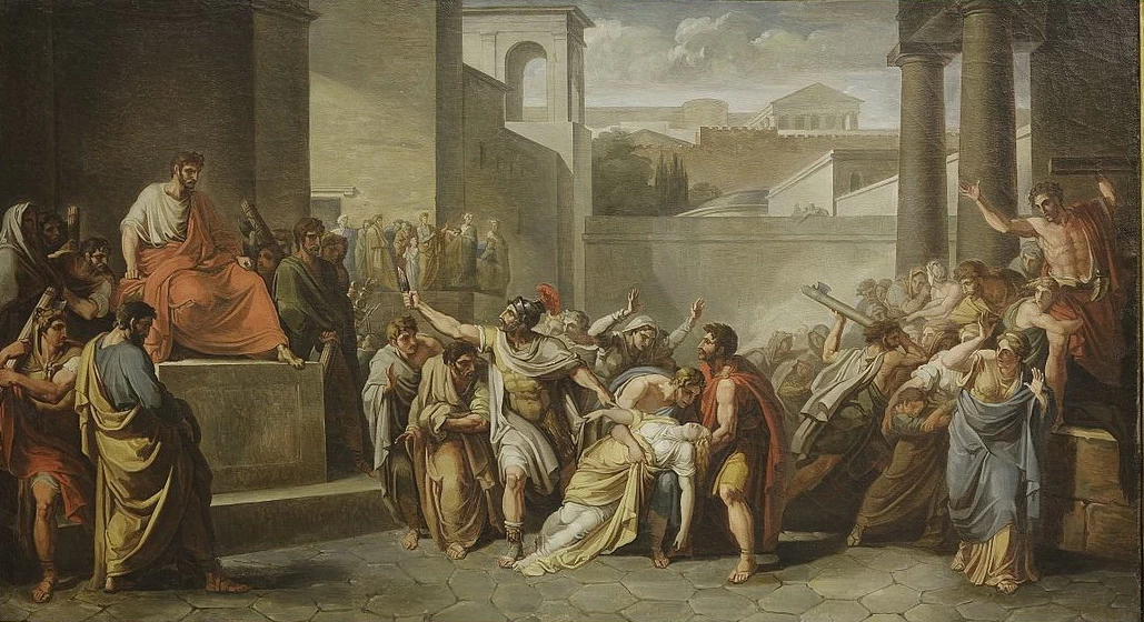 La morte di Virginia - Museo Nazionale di Palazzo Mansi, Lucca